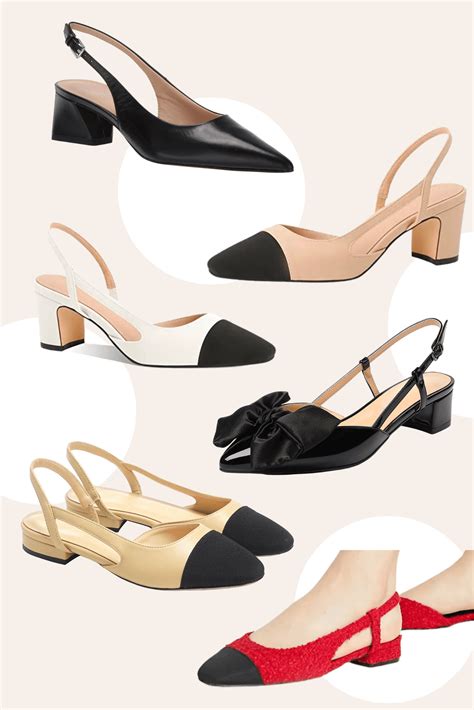 chanel slingbacks dupe|chanel dupe aesthetic.